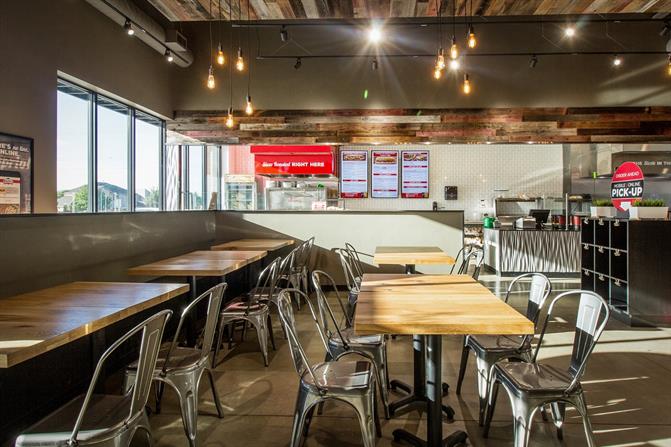 Capriotti's sandwich franchise  restaurant interior