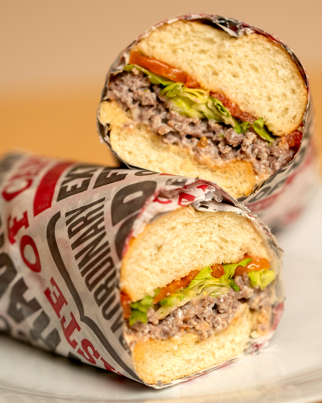box of sandwiches