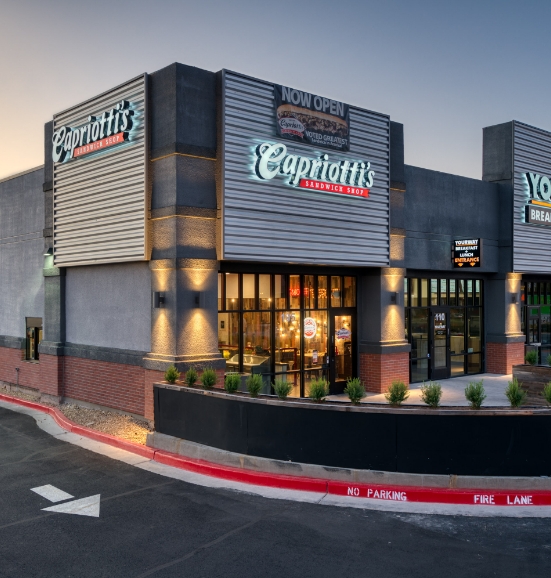 Exterior of Capriottis