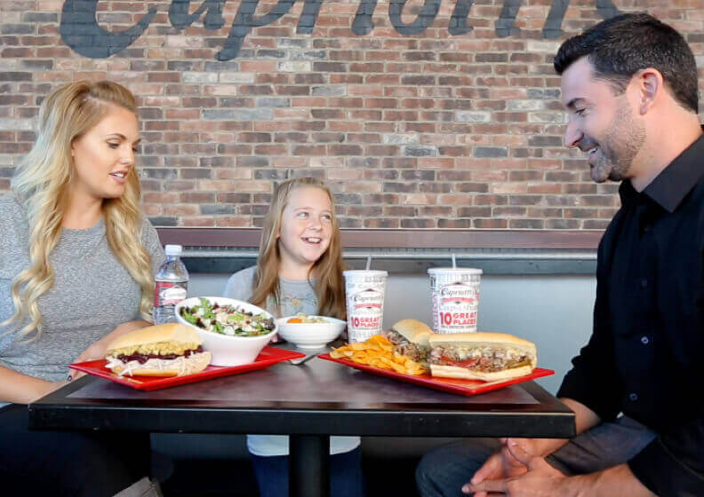 capriotti's fan family