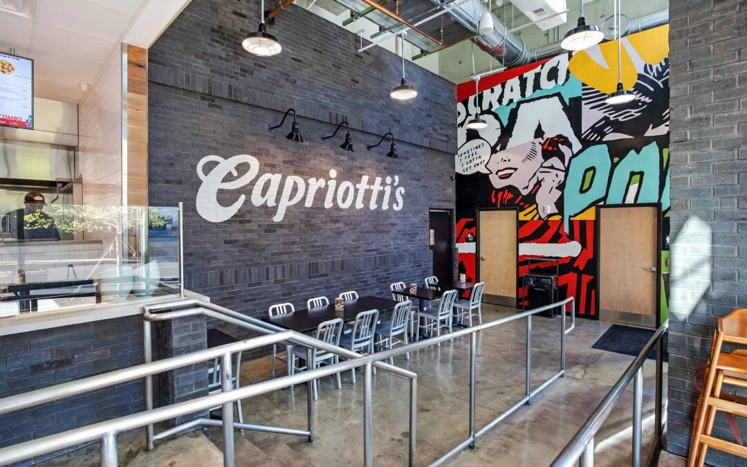 capriotti's redesign wall